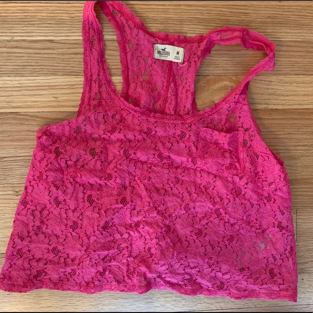 Sheer Lace Tank top